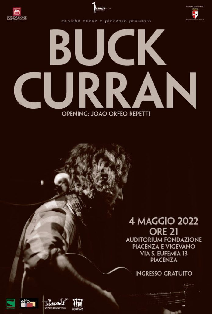 Buck Curran per Musiche nuove a Piacenza