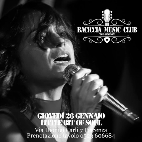 Little Bit Of Soul | Baciccia Music Club