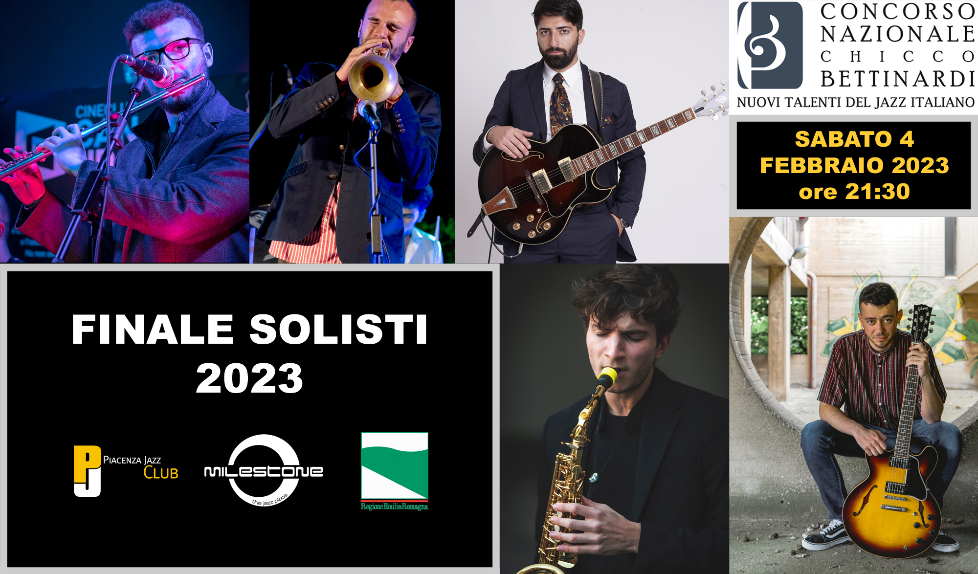 Finale Solisti Concorso Bettinardi+Voices | Piacenza Jazz Club Milestone