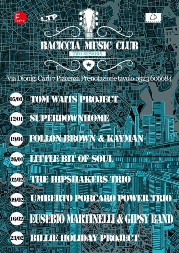 Omaggio a Tom Waits con i Rain Dogs | Baciccia Music Club