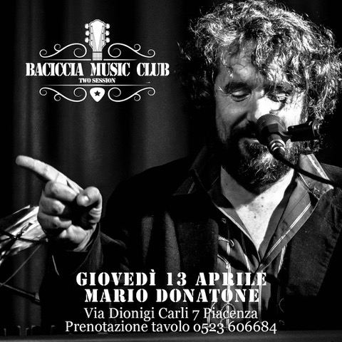 Mario Donatone | Baciccia Music Club
