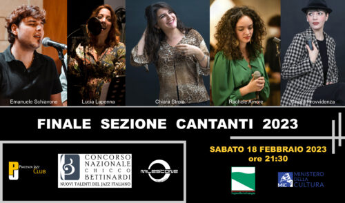 Finale Cantanti Concorso Bettinardi 2023 | Piacenza Jazz Club Milestone