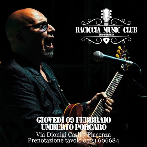 Umberto Porcaro Trio | Baciccia Music Club