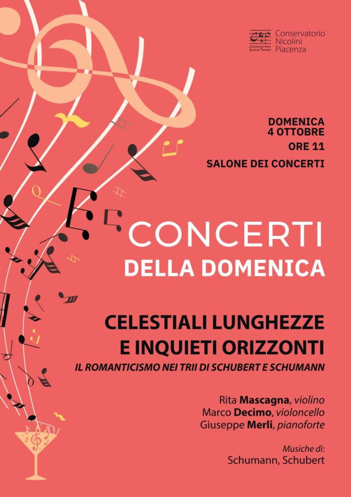 Concerti della Domenica | Conservatorio Nicolini Piacenza: Domenica 04 Ottobre 2026