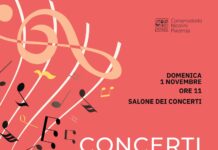 Concerti della Domenica | Conservatorio Nicolini Piacenza: Domenica 01 Novembre 2026 Concerti della Domenica | Conservatorio Nicolini Piacenza: Domenica 01 Novembre 2026
